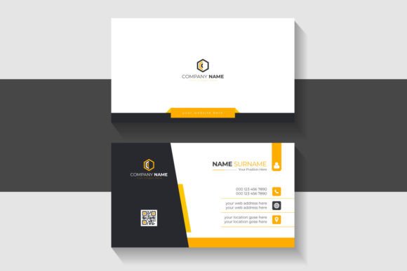 Clean and Simple Flat Business Card: A Modern Essential