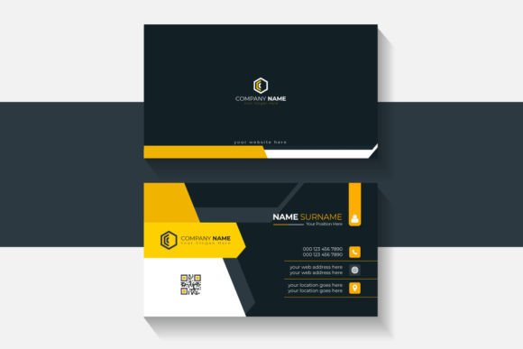 Creative and Professional Business Card Template for Modern Brands