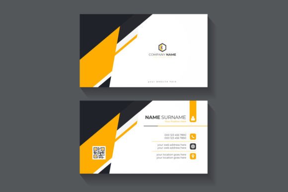 Make a Memorable Statement with an Abstract Creative Business Card