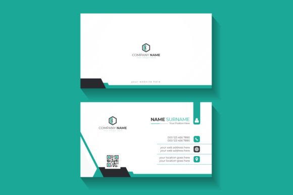 Modern and Simple Business Card Design: A Professional Edge