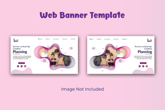Modern Business Landing Pages with Flat Illustration